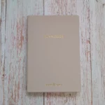 Minnisbók A5 Ljósbrún