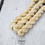 Handlitað útsaumsgarn - merino/silki