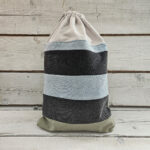 Verkefnapoki - handsaumaður