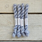 Handlitað útsaumsgarn - bfl/silki