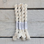 Handlitað útsaumsgarn - 100% silki