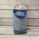 Verkefnapoki - handsaumaður