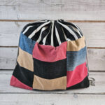 Verkefnapoki - handsaumaður