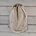 Verkefnapoki - handsaumaður