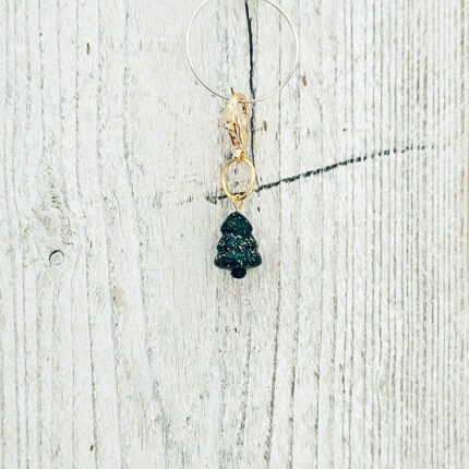 Framvindumerki jólatré gyllt