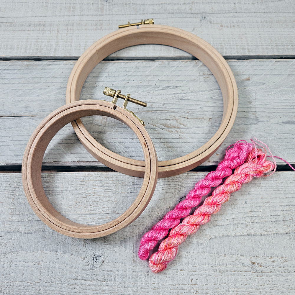 utsaumshringur Útsaumshringir - Image 1