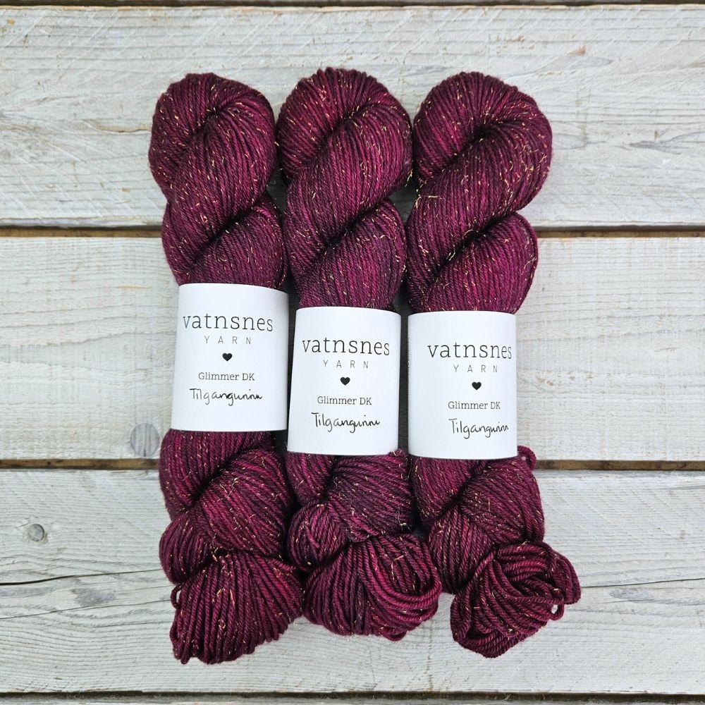 tilgangurinn-vatnsnes-yarn-glimmer-dk Tilgangurinn - Glimmer DK - Image 1